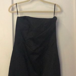 Michael Kors Strapless Black Dress